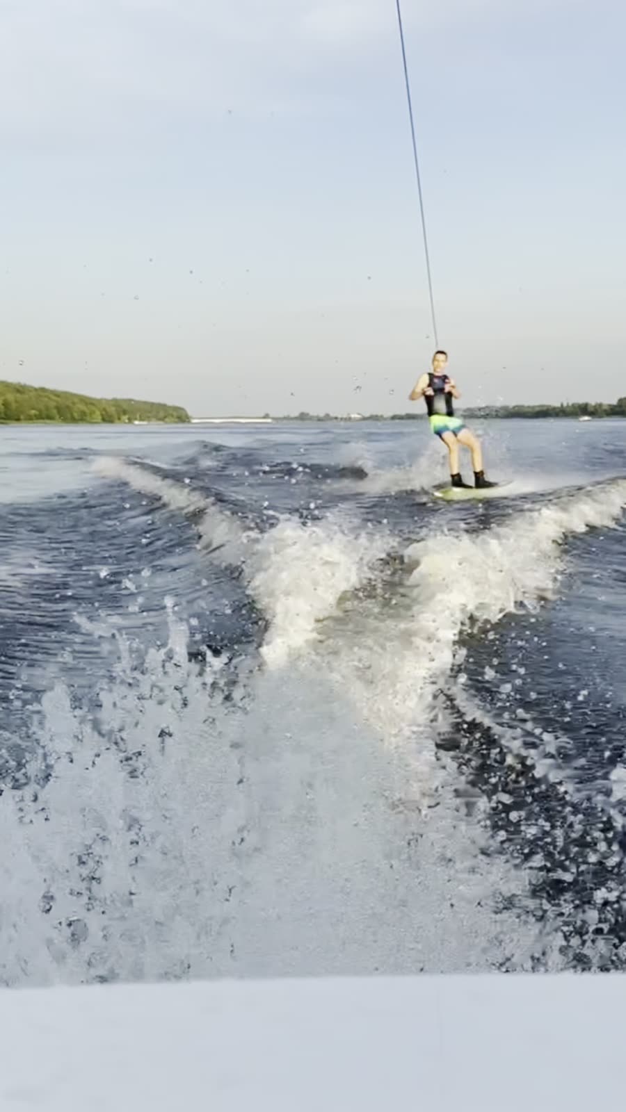 Wake Session na Zalewie Zegrzyńskim